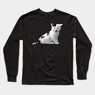 Cute Little Kitten Long Sleeve T-Shirt